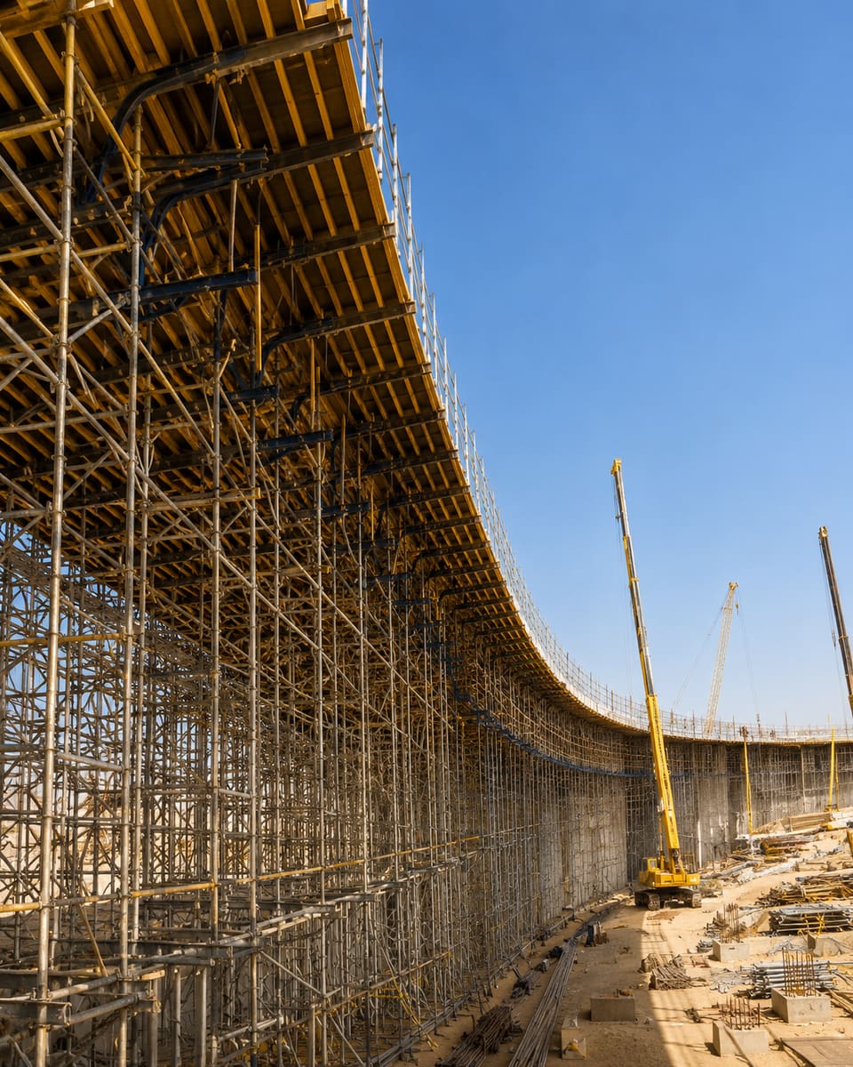 Khurais Interchange with 2nd Ring Road — construction image 2