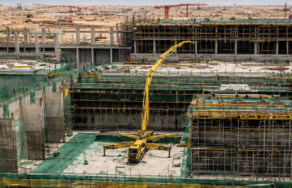King Abdulaziz Park — construction image 2